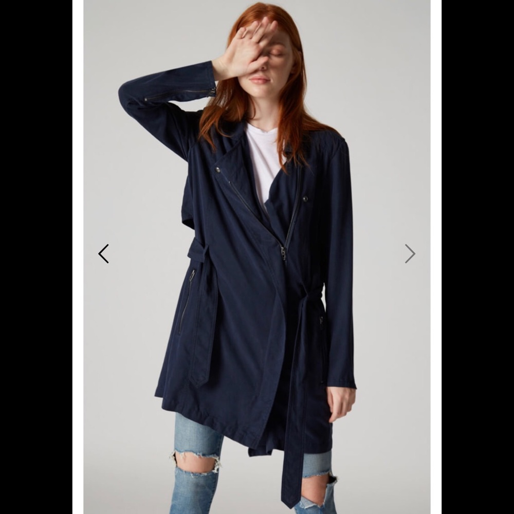 Blank NYC Trench Coat •HIGH SEAS JACKET•